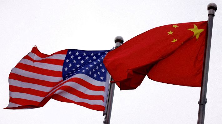 Telediario 1 - EE.UU. y China alcanzan un acuerdo para reducir sus aranceles recíprocos durante 90 días