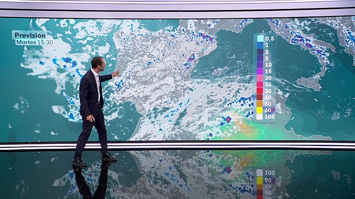 Las máximas aumentarán en general de forma ligera, con descensos en el extremo este peninsular