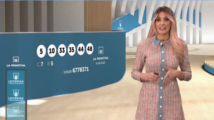 Loterías - Sorteo de la Bonoloto y Primitiva del 12/05/2025