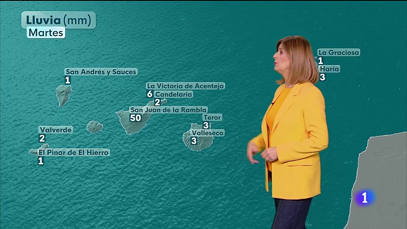 El tiempo en Canarias - 13/05/2025