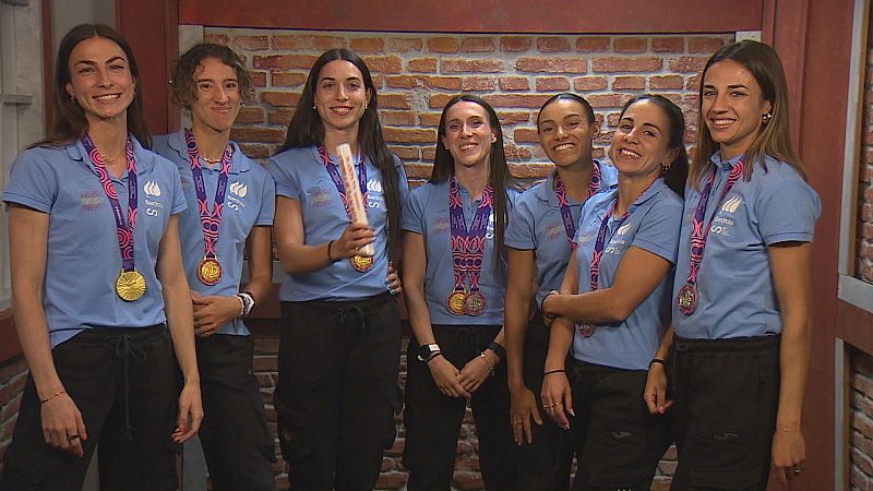 Las siete atletas espaolas que hacen historia en los relevos - Los Deportes de La1 | Ver