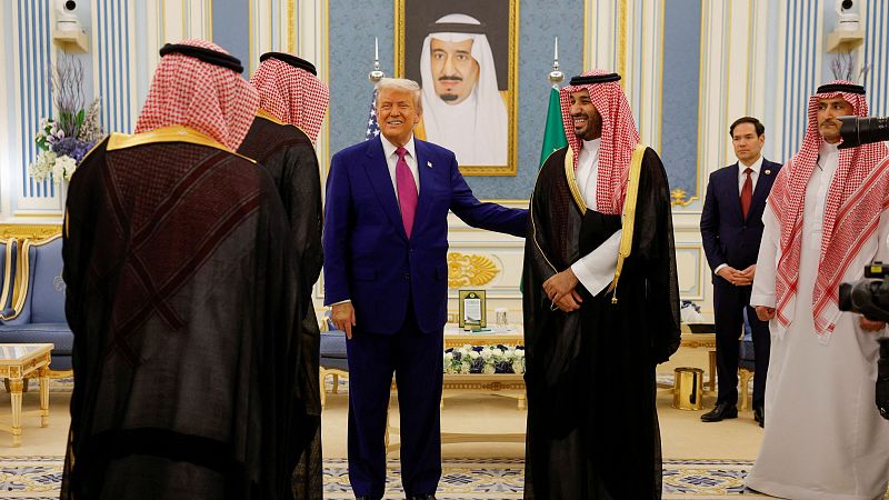 Trump inicia su primera gira internacional en Oriente Medio