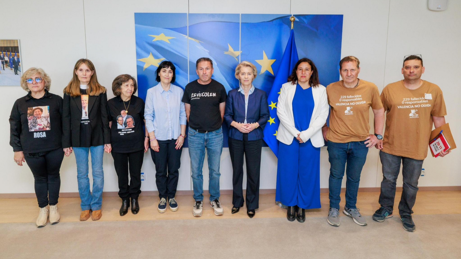 Las víctimas de la dana llevan sus reclamaciones a Bruselas