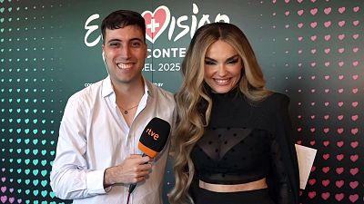 Melody, momentos antes de su actuación en Eurovisión 2025: "Ahora llega lo bueno"