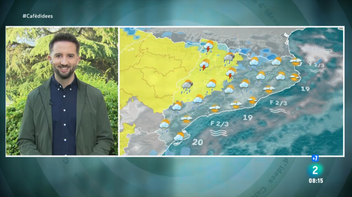 El temps - Nous ruixats i tempestes, però amb més sol i caloreta els pròxims dies