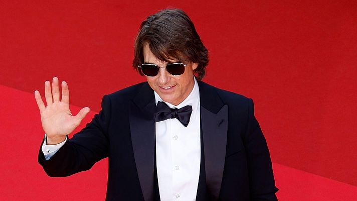 Telediario 2 - Tom Cruise lleva al festival de Cannes la última entrega de 'Misión Imposible'