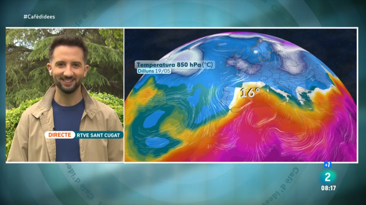 El temps - Menys ruixats i ambient més càlid