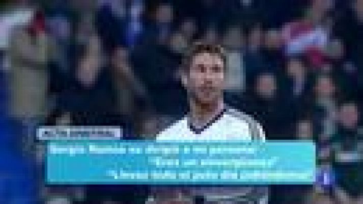 Telediario 1 - Cinco partidos de sanción a Sergio Ramos