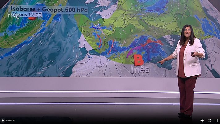 El temps - Tarda de ruixats i a partir de demà, més sol i més calor