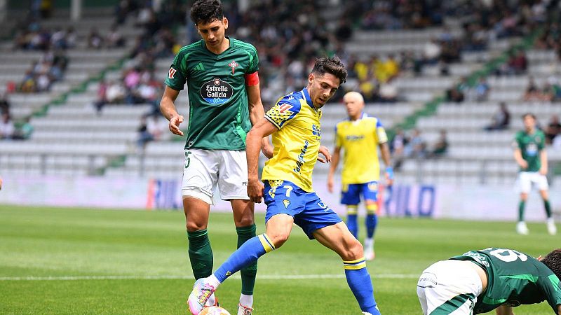 Racing Club Ferrol - Cdiz: resumen del partido, 40 jornada. Ver en RTVE Play