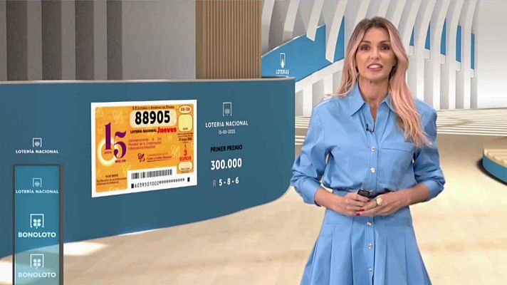 Loterías - Sorteo de la Lotería Nacional, Bonoloto, Primitiva y Jóker del 15/05/2025
