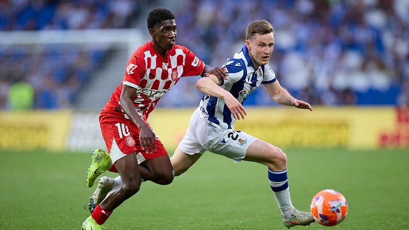 Real Sociedad - Girona: resumen del partido de la 37 jornada de Liga | Primera