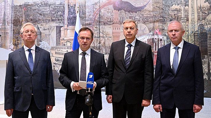 Telediario 2 - Rusia y Ucrania acuerdan un canje de prisioneros y se emplazan a nuevas negociaciones sin tregua a la vista