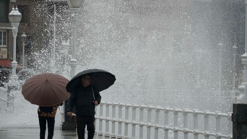 Vuelven las lluvias al norte con especial fuerza en el Cantábrico - El tiempo | Ver