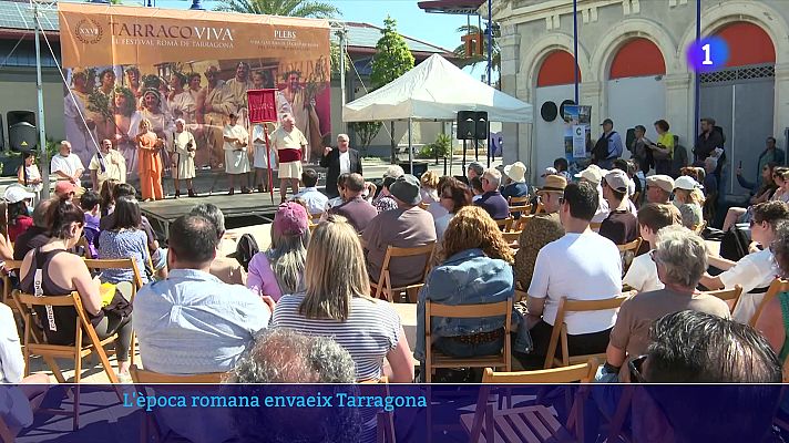 L'Informatiu - El festival Tarraco Viva celebra l'edició més ambiciosa per commemorar els 25è aniversari com a Patrimoni Mundial