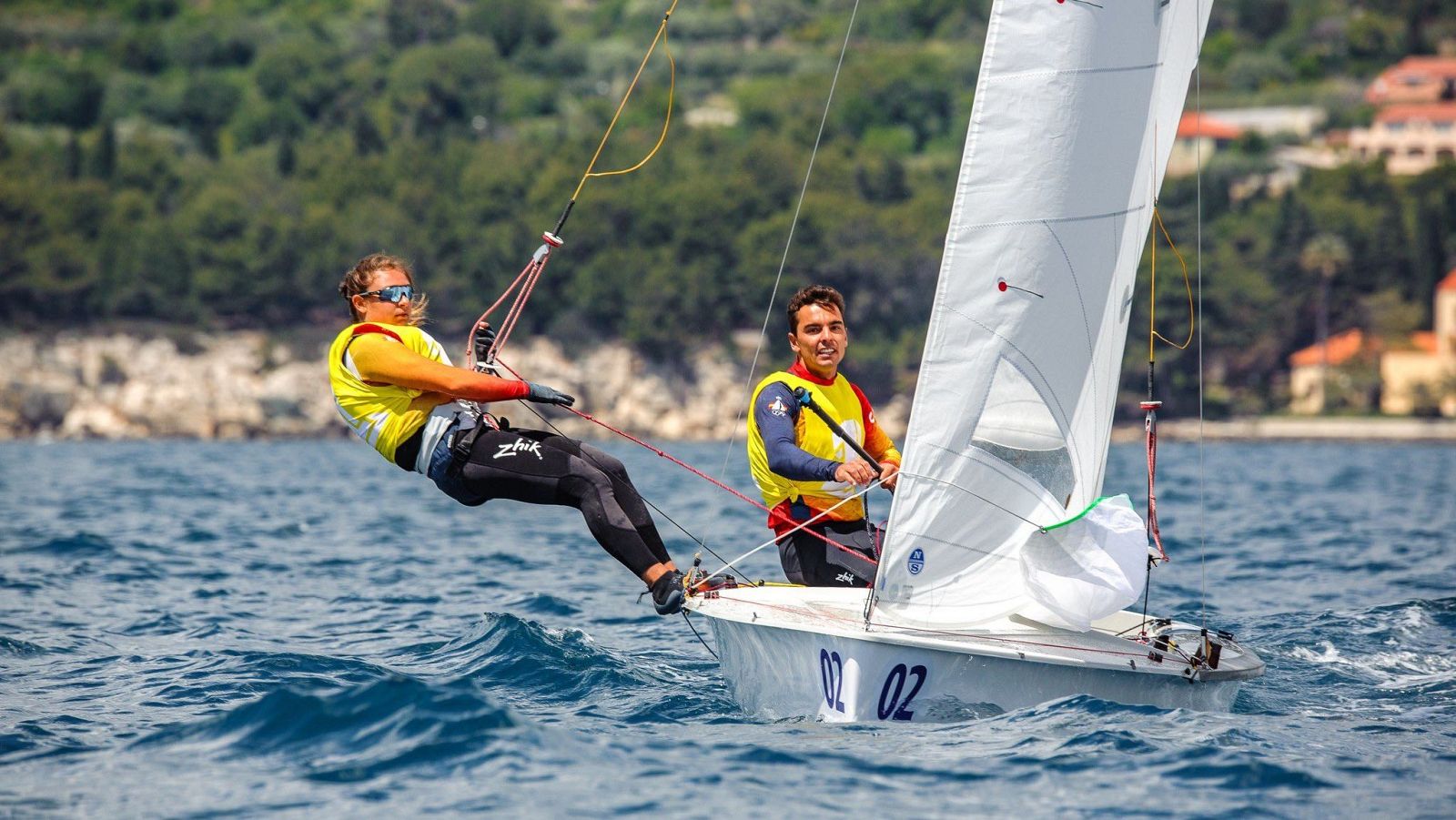 Los españoles Xammar y Cardona, campeones de Europa de 470 | Ver