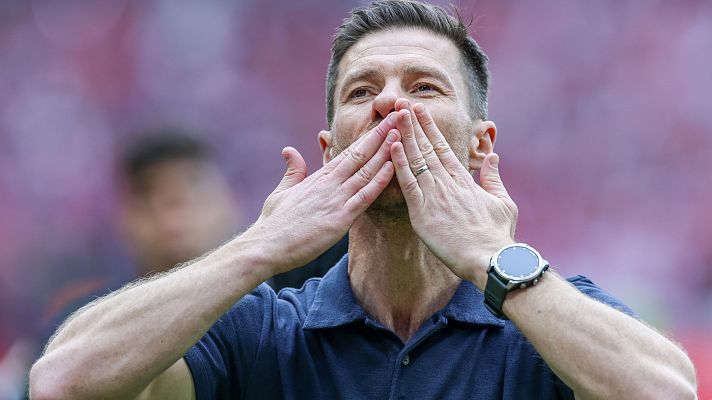 Los Deportes de La1 - Xabi Alonso se despide del Bayer Leverkusen antes de poner rumbo al Madrid