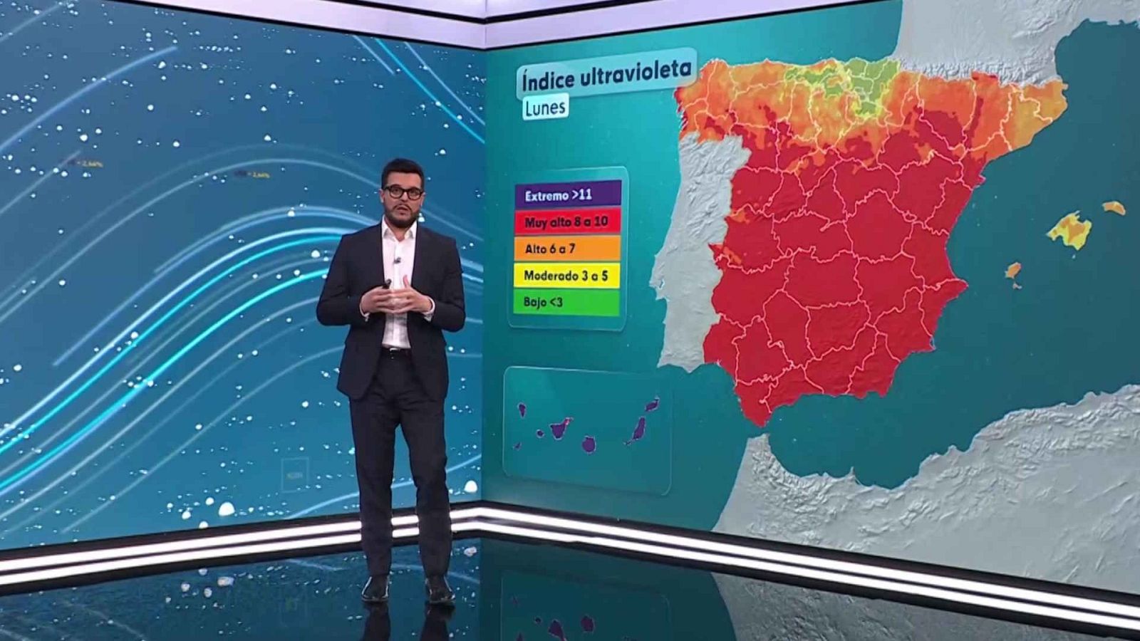 Las máximas descenderán en el extremo oeste peninsular y de Canarias, con aumentos en el resto y en Baleares - ver ahora