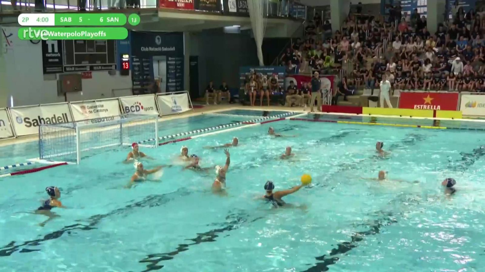 Waterpolo - Liga Femenina . Play off Final 1º partido: Astralpool CN Sabadell - CN Sant Andreu Desde Sabadell (Barcelona) - ver ahora