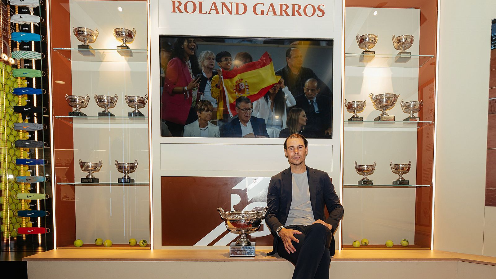 Nadal inaugura un espacio dedicado a Roland Garros en su museo - El mundo en 24 horas | Ver