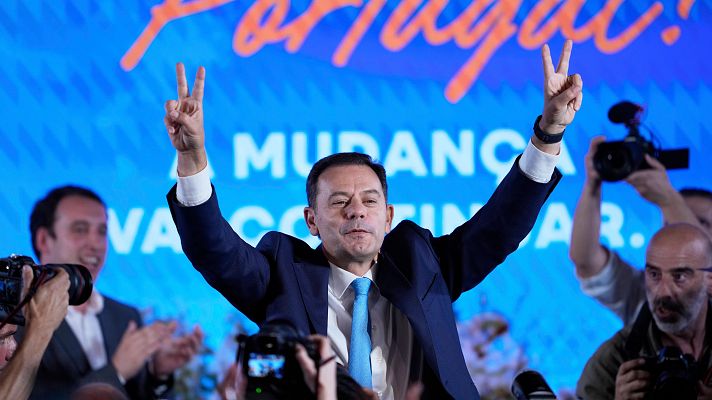 Telediario 1 - Montenegro gana las elecciones en Portugal y la ultraderecha se dispara