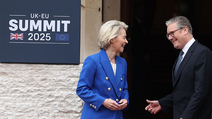 Telediario 2 - Reino Unido y la Unión Europea llegan a un acuerdo sobre pesca, seguridad y defensa