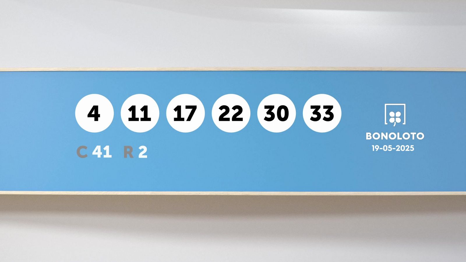 Sorteo de Bonoloto: 19/05/2025