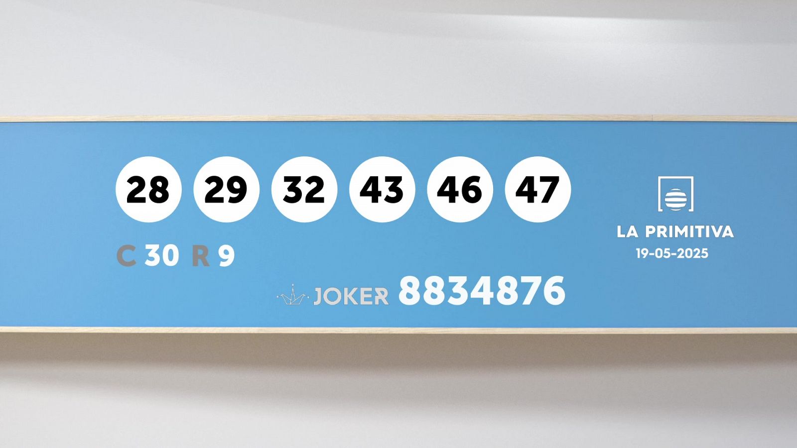 Sorteo de Primitiva y Joker: 19/05/2025