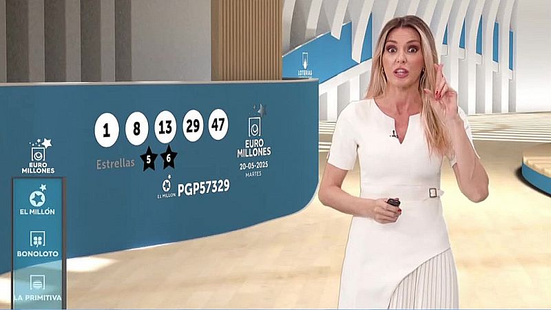 Sorteo de la Bonoloto y Euromillones del 20/05/2025 - ver ahora
