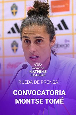 Rueda de prensa de Montse Tom, seleccionadora nacional femenina
