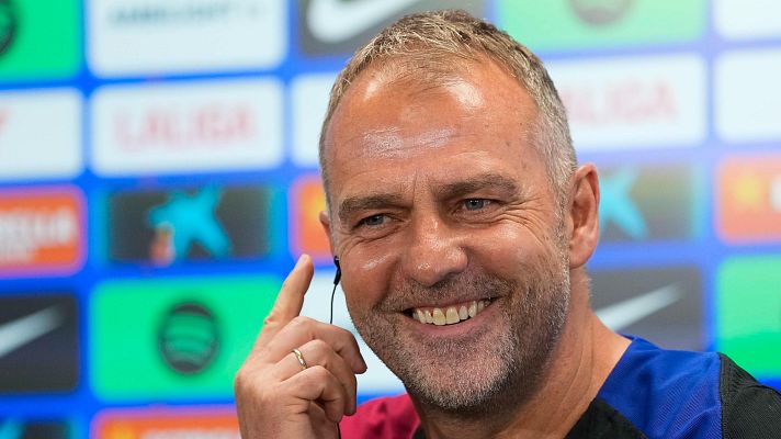 Los Deportes de La1 - Hansi Flick renueva su contrato con el FC Barcelona hasta 2027