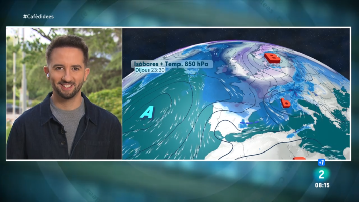 El temps - Dijous de ruixats, ventades, mala mar i més fresca. I el cap de setmana?