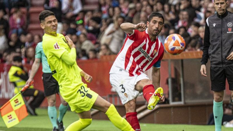 Sporting - Cartagena: resumen del partido, 41 jornada