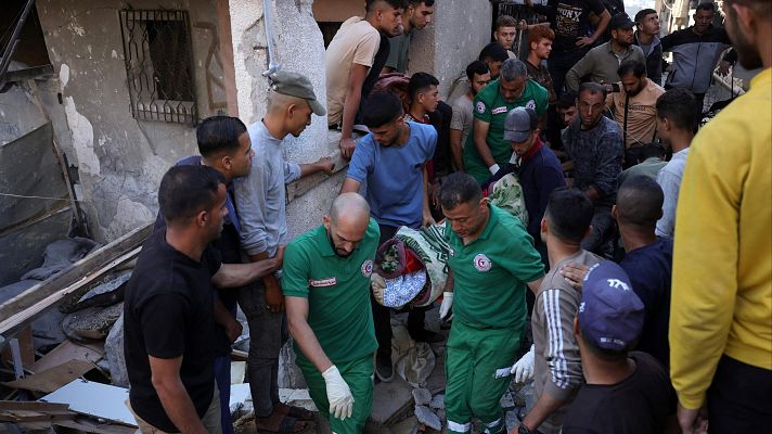 Diario 24 - Un ataque israelí deja decenas de muertos y atrapados en Yabalia