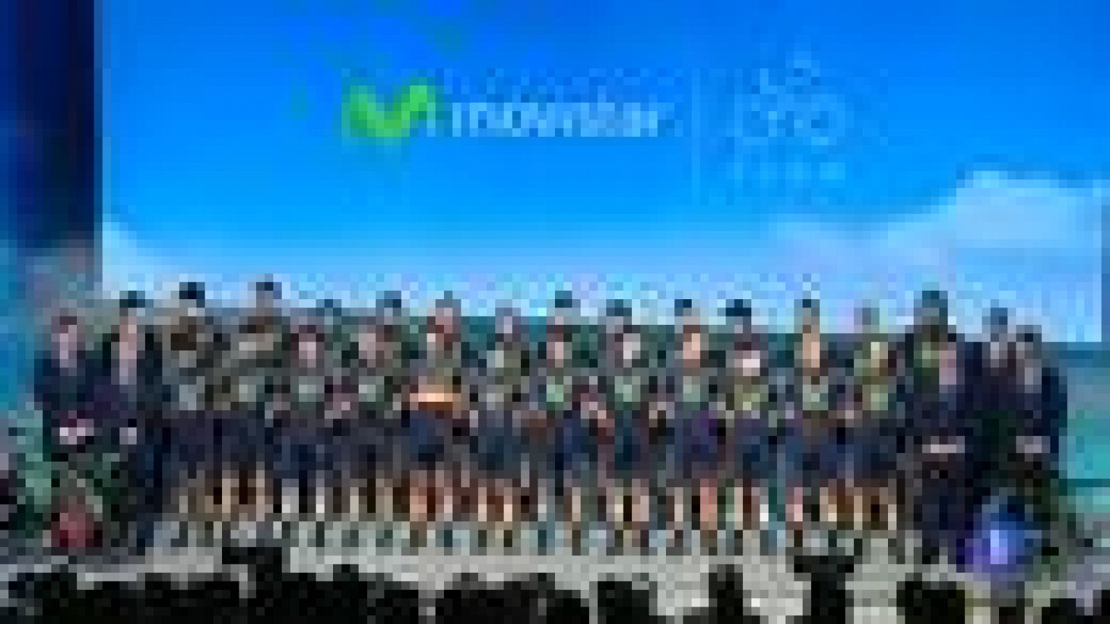 El Movistar se presenta con Valverde de líder | Ver