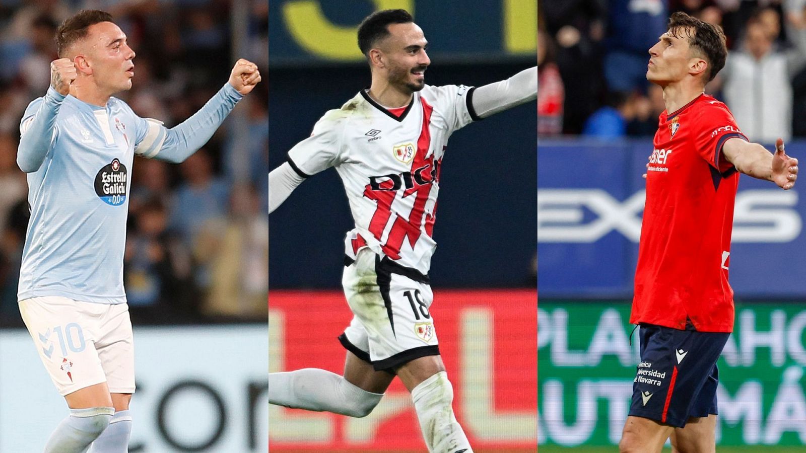Rayo, Celta de Vigo y Osasuna buscan el mismo objetivo | Ver
