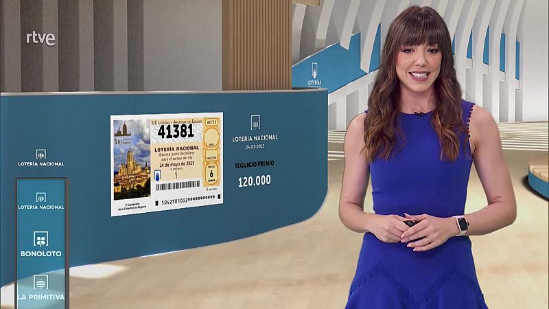 Sorteo de la Lotería Nacional del 24/05/2025 - ver ahora
