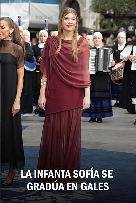 Fin de semana 24h - La infanta Sofía se gradúa tras dos años cursando el bachillerato en un internado de Gales