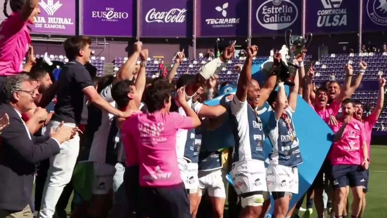 El VRAC conquista la Copa del Rey de rugby ante El Salvador - Rugby | Ver