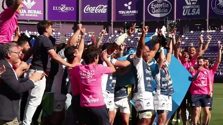 Rugby - El VRAC conquista la Copa del Rey de rugby con una exhibición ante El Salvador