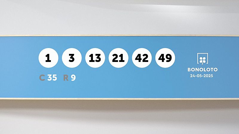 Sorteo de la Lotería Bonoloto del 24/05/2025 - Ver ahora