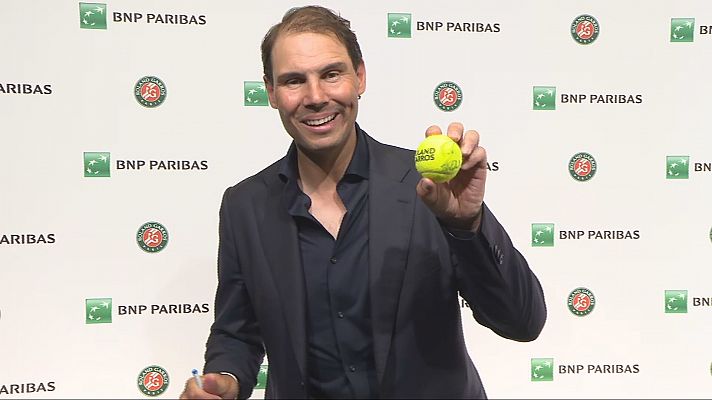 Rafa Nadal, a RTVE, tras su homenaje en Roland Garros: "Hoy ha sido un día perfecto"