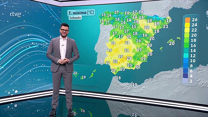 El tiempo - Aumento de las temperaturas de forma prácticamente generalizada