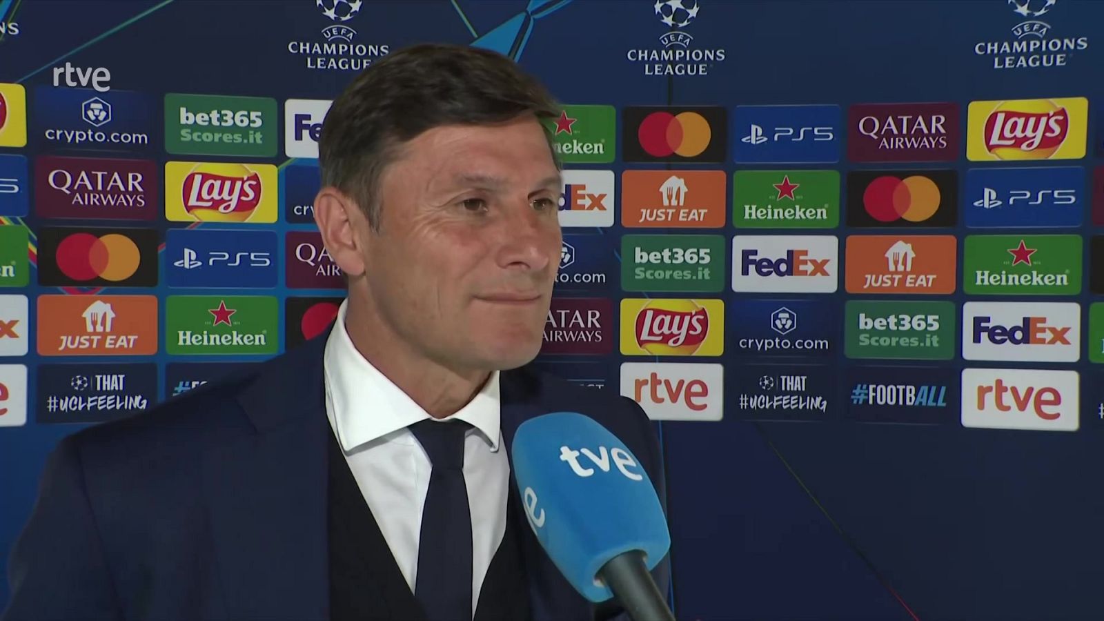 Zanetti, antes de la final de Champions: "Estamos muy ilusionados" - Informativo 24h | Ver
