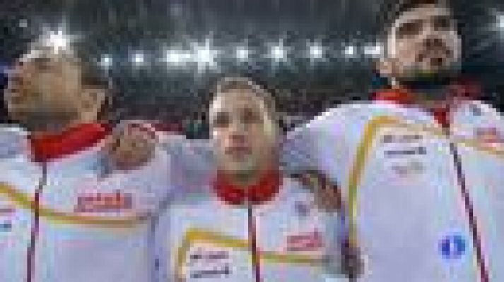 Telediario 1 - España no da opción a Argelia en el debut