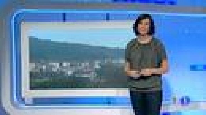 El tiempo - Nubes en el cantábrico y Pirineos