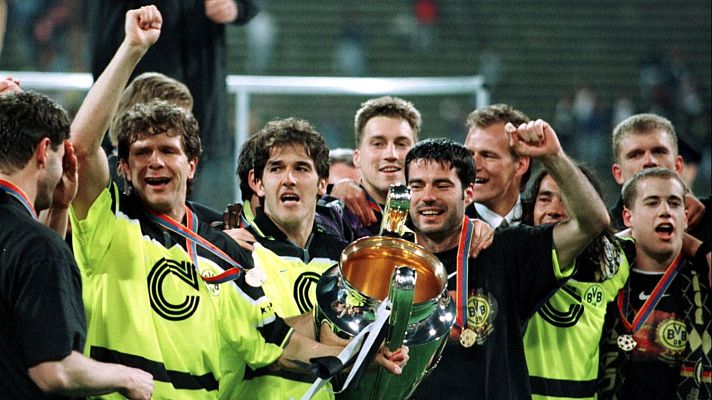 Champions League - El Borussia Dortmund, campeón dela Champions 1997 en 'territorio bávaro' ante la Juventus