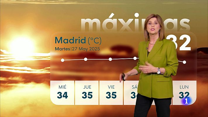 Informativo de Madrid - El tiempo en la Comunidad de Madrid – 27/05/25