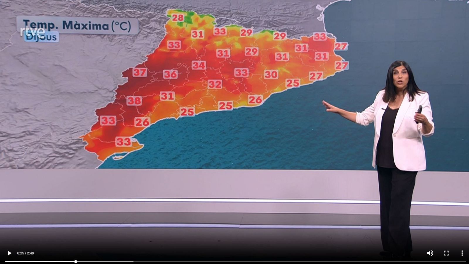El Temps a Catalunya amb Sònia Papell (28/05/2025) | RTVE Catalunya - El temps | Veure