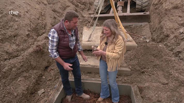 Aquí la Tierra - Un vino "resucita" tras dos años enterrado bajo tierra